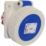 Walther Electric 569 Wasserdichte Anbaudose schr&auml;g, 63A, 5P, 6h, mit Flansch