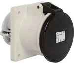 Walther Electric 460407 Anbaudose gerade, 63A, 4P, 7h mit Flansch 107x100mm