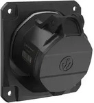 Walther Electric FW532401CC CEE NEO Anbaudose schr&auml;g, 32A, 4P, 1h, IP54 mit