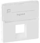 Legrand 755470 Abdeckung mit Beschriftungsfeld f&uuml;r Telefon- oder Datendose