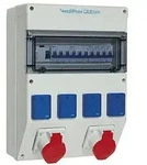 Walther Electric 6820211 Kunststoff Steckdosenkombination