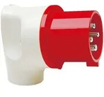 Walther Electric 236409 MONDO Winkelstecker, 32A, 4P, 9h mit dem Geh&auml;usehinterteil