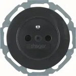 Hager WLS1600BG Steckdose mit Schutzkontaktstift 45&deg;-Stufen variable...
