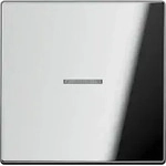 Jung GCR2990KO5 Wippe mit Lichtleiter, Metall verchromt, Serie LS, glanzchrom