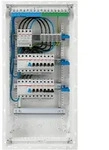 Striebel & John UKB4DOK10D UK-Komplettverteiler mit SPD T2, HLAK, 2xFI...