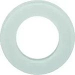 Berker 109109 Glasrahmen 1-fach, Serie Glas, polarwei&szlig; gl&auml;nzend