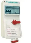 Walther Electric AL130306UD Wandsteckdose, 32A, 3P, 6h mit 2-poligem...