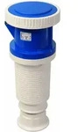 Walther Electric 379509 Wasserdichte Kupplung, 125A, 5P, 9h, mit
