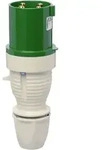Walther Electric 262402 Stecker, 63A, 4P, 2h mit au&szlig;enliegender Kabelverschraubung