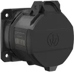 Walther Electric FW430507CC CEE NEO Anbaudose gerade, 32A, 5P, 7h, IP54 mit
