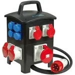Walther Electric 6495404B Tragbare Vollgummi-Steckdosenkombination In:, 63A mit einem