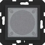 Hager WAN6211BM Lautsprecher f&uuml;r Radio Touch Unterputz, A.x/C.x, nachtschwarz...
