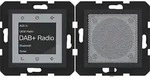 Hager WAN6110BM Radio Touch Unterputz DAB+, Bluetooth mit Lautsprecher, A.x/C.x,