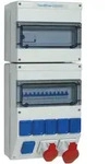 Walther Electric 6893006 Kunststoff-Steckdosenkombination In:, 63A mit einem RCD
