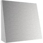 Kermi Y3502012003K x-well Au&szlig;enhaube, edelstahl geb&uuml;rstet