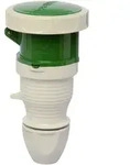 Walther Electric 339410 Wasserdichte Kupplung, 32A, 4P, 10h mit au&szlig;enliegender