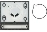 Gira 856000 T&uuml;rstationsmodul ohne Frontplatte, System 106