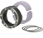Hauff 1610150110 Wellrohrdichtung WRD150 1x110 b40 A2/EPDM55