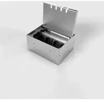 BS 8904B-1-0 Bodentank, 4-fach, eckig, h&ouml;henverstellbar, belegbar, Klappdeckel...