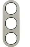 Hager WLD9300STB Rahmen 3-fach, Tragmaterial Kunststoff schwarz, R.Classic,...