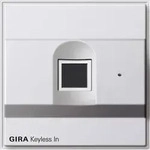 Gira 261766 Gira Keyless In Fingerprint-Leseeinheit Gira TX_44 Reinwei&szlig;