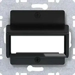 Hager WAF2163BG Zentralplatte f&uuml;r Reichle&De-Massari Einzelmodule,