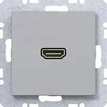 Hager WAF4379TA High Definition Steckdose HDMI, A.x/C.x, titan matt