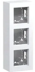 Hager WAD8310WG Geh&auml;use 3-fach, hohe Ausf&uuml;hrung, Aufputz, A.8, lichtwei&szlig;...