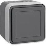 Hager WNC157 Blindverschluss Aufputz, W.1 IP55, grau