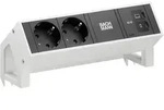 Bachmann BM0022031 Steckdosenleiste DESK2, 2x Schutzkontaktsteckdose, 1x USB...