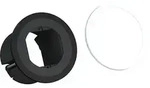 Bachmann 926.010 PIX leer, 1 CM leer, mit Zierring schwarz und wei&szlig;