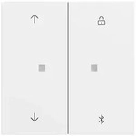 Gira 536772 System 3000 Jalousie- und Schaltuhr BT Pfeilsymbole, System 70, reinwei&szlig;
