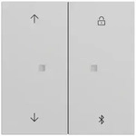 Gira 536776 System 3000 Jalousie- und Schaltuhr BT Pfeilsymbole, System 70, grau matt