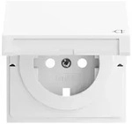 Gira 492272 Abdeckung f&uuml;r Schutzkontakt-Steckdose mit Klappdeckel, System 70,