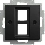 Busch-Jaeger 2561-02-915 Zentralscheibe 2-fach mit Tragring f&uuml;r