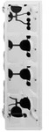Gira 375700 Ger&auml;tedose 4-fach luftdicht f&uuml;r den flachen Einbau, Gira F200