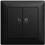 Busch-Jaeger 62851 UJ-915-WL LED-Dimmer-Einsatz flex, 1-fach, Komplettset, mit 2-fach
