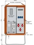 Walther Electric WAV0100R1 Anschlussverteiler 22kVA