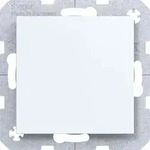 Hager WAF1001WM Blindverschluss mit Zentralst&uuml;ck, A.x/C.x, lichtwei&szlig; matt