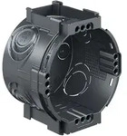 Kaiser 1055-05 Unterputz-Ger&auml;tedose UP1 Tiefe 46 mm, 4x3 Schraubdome, ohne