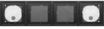 Gira 551400 Geh&auml;use fl&auml;chenb&uuml;ndig 4-fach, System 106