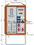 Walther Electric WAV0170R1 Anschlussverteiler 44kVA