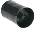 Fr&auml;nkische Rohrwerke 19910090 Kabuflex-Muffe SD 90mm, schwarz