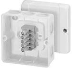 Hensel DE9346 Kabelabzweigkasten IP55 98x98x52 m. Klemme