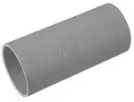 Fr&auml;nkische Rohrwerke SMSKu-E Kunststoff-Steckmuffe 20mm grau