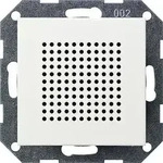 Gira 228203 Lautsprecher f&uuml;r Unterputz-Radio, System 55, reinwei&szlig; gl&auml;nzend