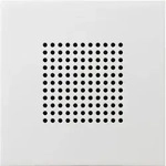 Gira 2282112 Lautsprecher f&uuml;r Unterputz-Radio, Fl&auml;chenschalter, reinwei&szlig;...