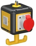 OBO Bettermann 6109804 VH-4 Energiew&uuml;rfel best&uuml;ckt, 3x Schutzkontakt/1xCEE