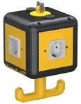 OBO Bettermann 6109802 VH-4 Energiew&uuml;rfel best&uuml;ckt 4x Schutzkontakt-Steckdose