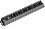 Bachmann 300.003 Handwerkerleiste 6x CEE7/3 1x Schalter Strom 2,0m CEE7/7